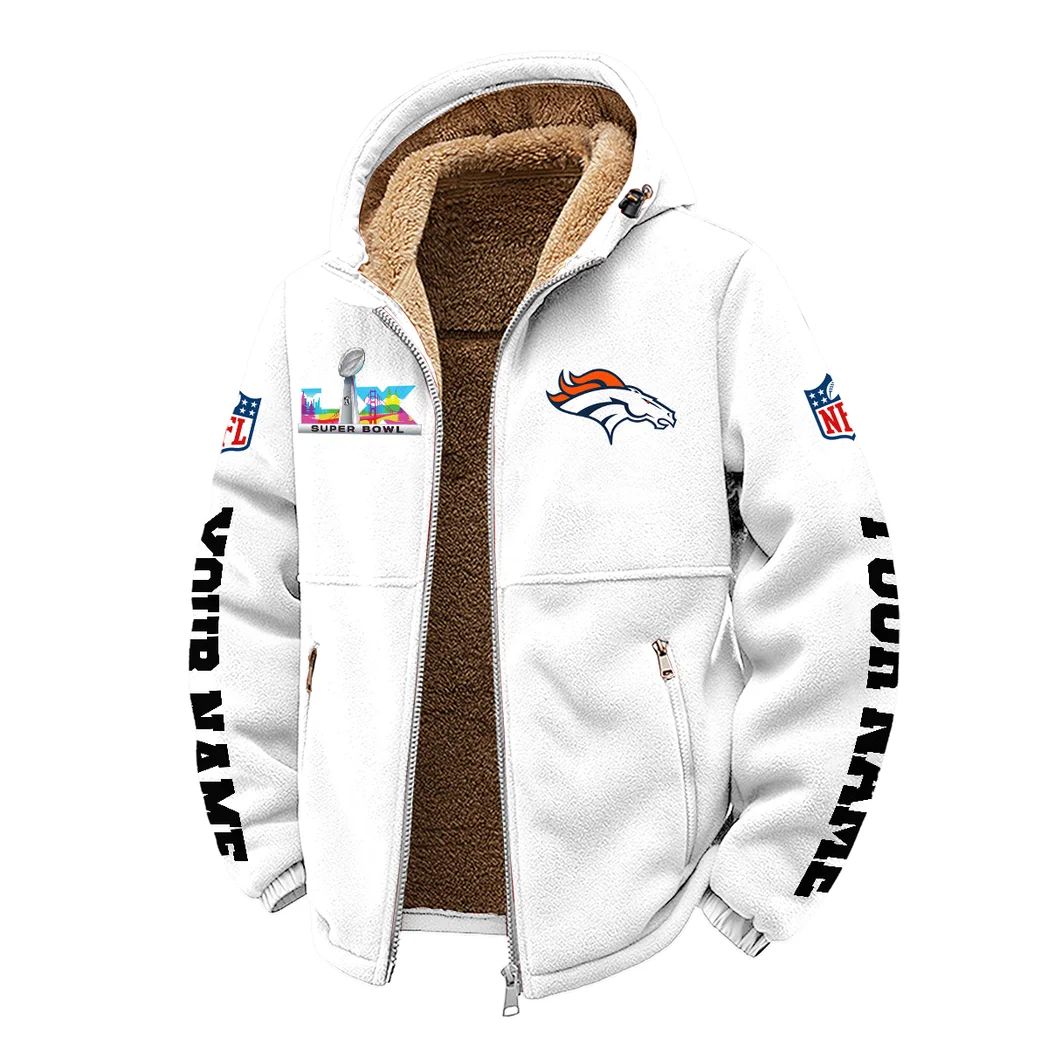 Victory Spurs Winter Fleece Jacket, Deep Winter Comfort Fleece HVN1458DB - White - Image 2