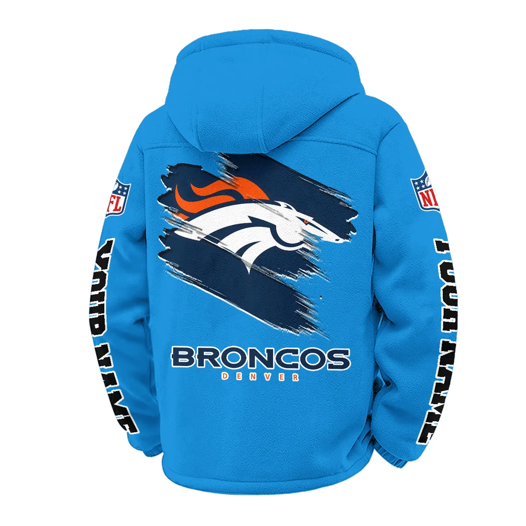 Victory Spurs Winter Fleece Jacket, Deep Winter Comfort Fleece HVN1458DB - Cyan - Image 3