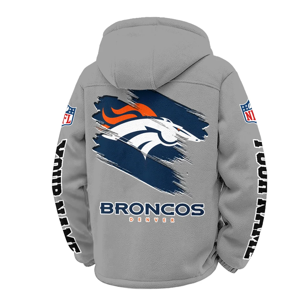 Victory Spurs Winter Fleece Jacket, Deep Winter Comfort Fleece HVN1458DB - Grey - Image 3