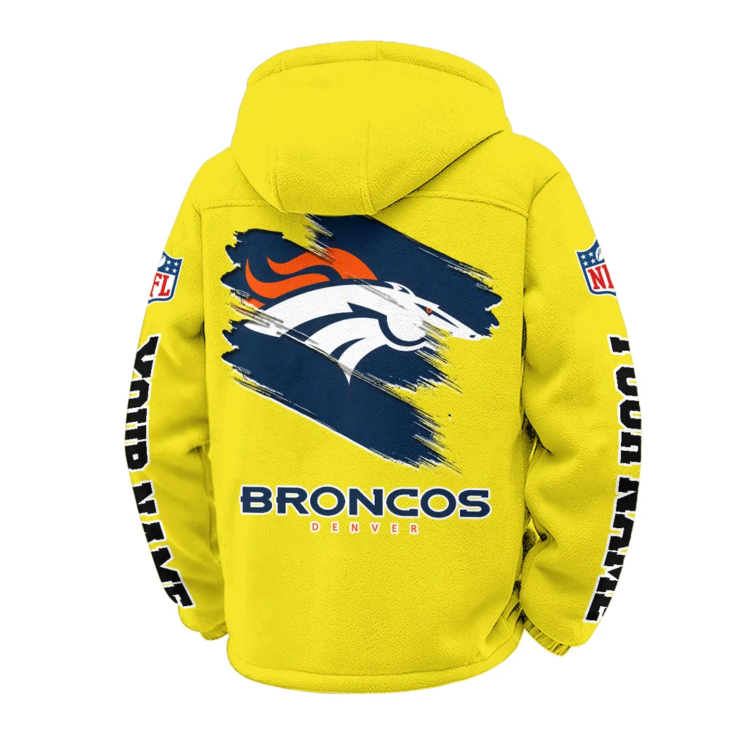 Victory Spurs Winter Fleece Jacket, Deep Winter Comfort Fleece HVN1458DB - Yellow - Image 3