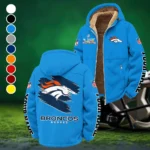 Victory Spurs Winter Fleece Jacket, Deep Winter Comfort Fleece HVN1458DB - Cyan