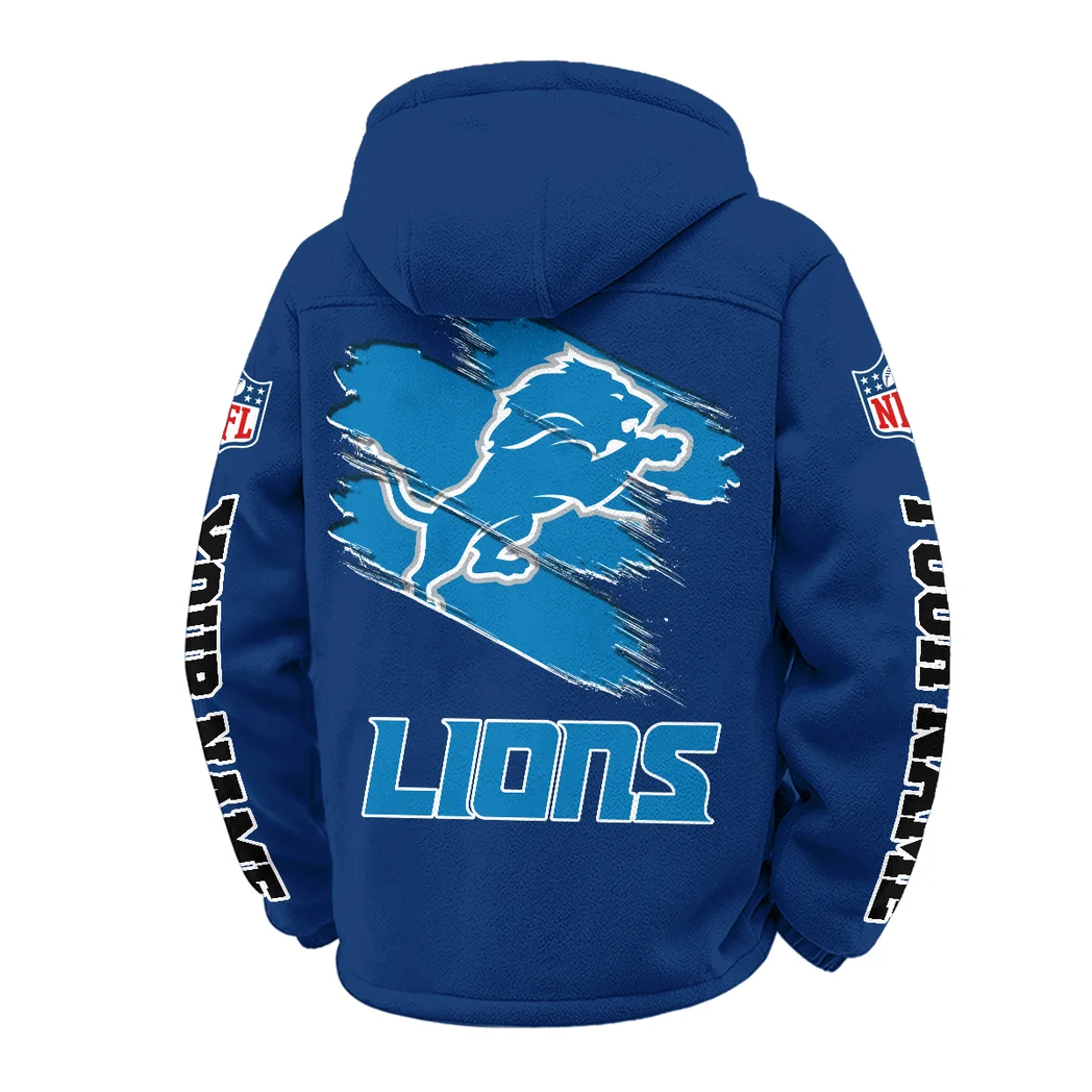 Feline Army Winter Fleece Jacket, Essential Winter Warmth HVN1458DL - Navy - Image 3