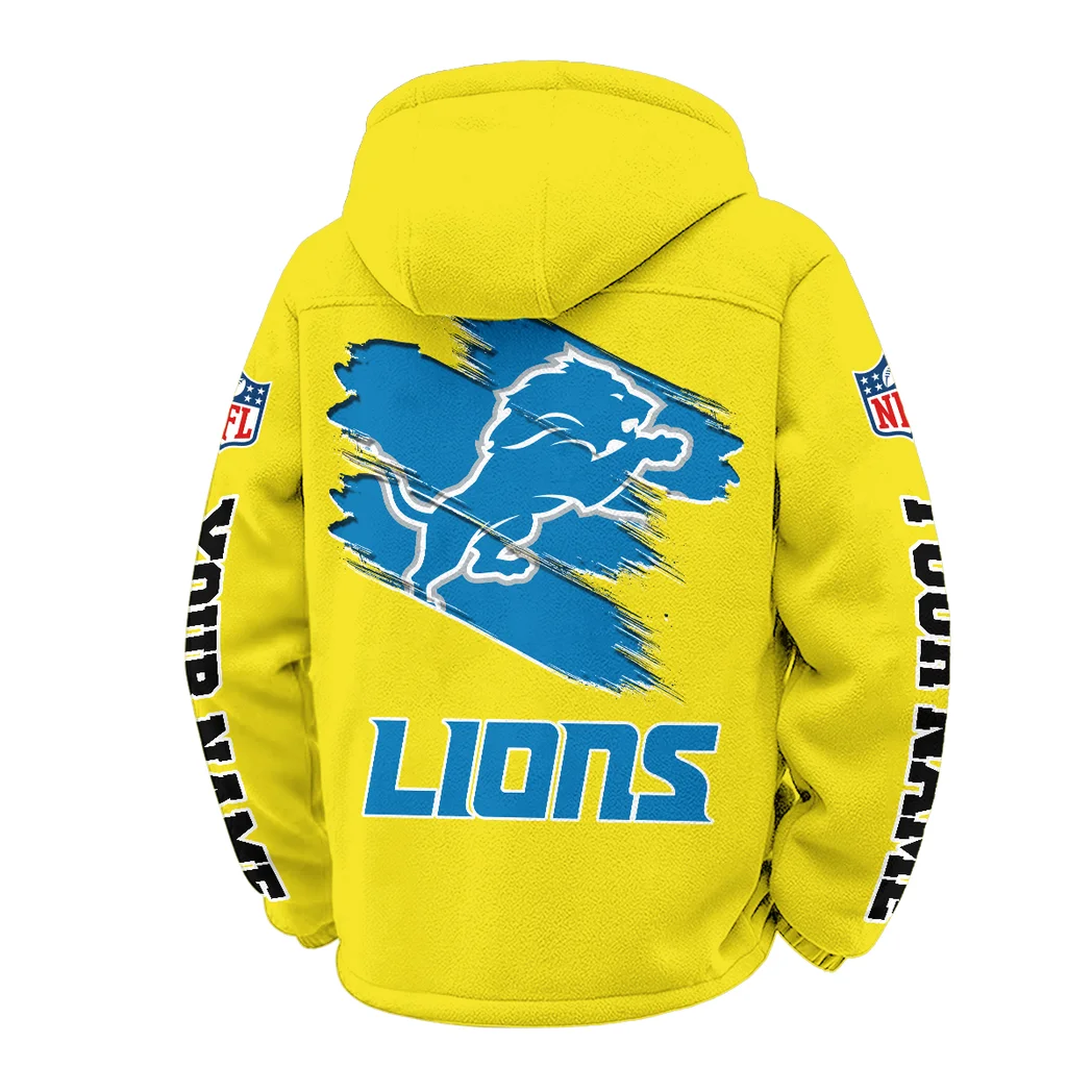 Feline Army Winter Fleece Jacket, Essential Winter Warmth HVN1458DL - Yellow - Image 3