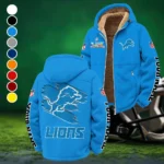 Feline Army Winter Fleece Jacket, Essential Winter Warmth HVN1458DL - Cyan