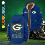 Game Day Squad Winter Fleece Jacket, Extreme Cold Fleece Coat HVN1458GP - Navy