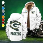 Game Day Squad Winter Fleece Jacket, Extreme Cold Fleece Coat HVN1458GP - White