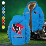 Match Day Squad Winter Fleece Jacket, Heavy-Duty Cold Fleece HVN1458HT - Cyan