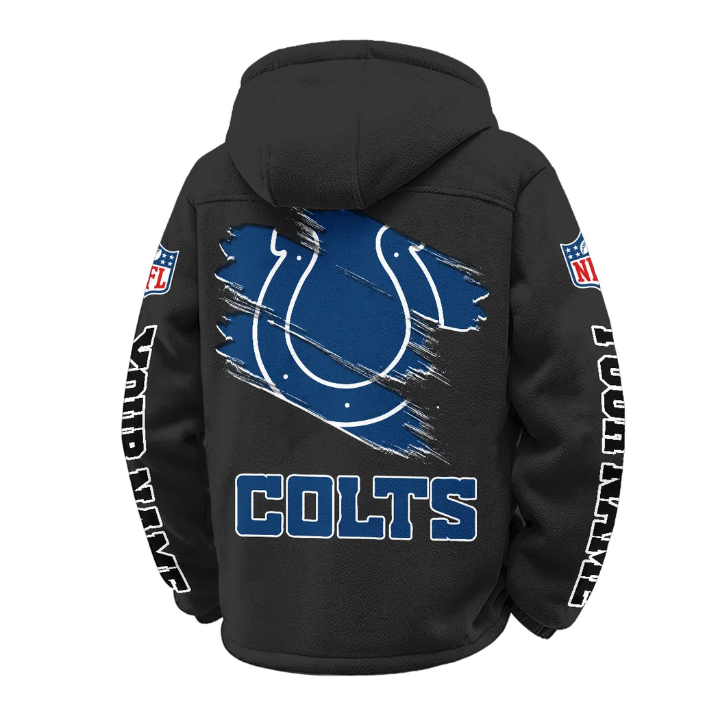 Blue Hooves Winter Fleece Jacket, Heavyweight Plush Fleece HVN1458IC - Black - Image 3