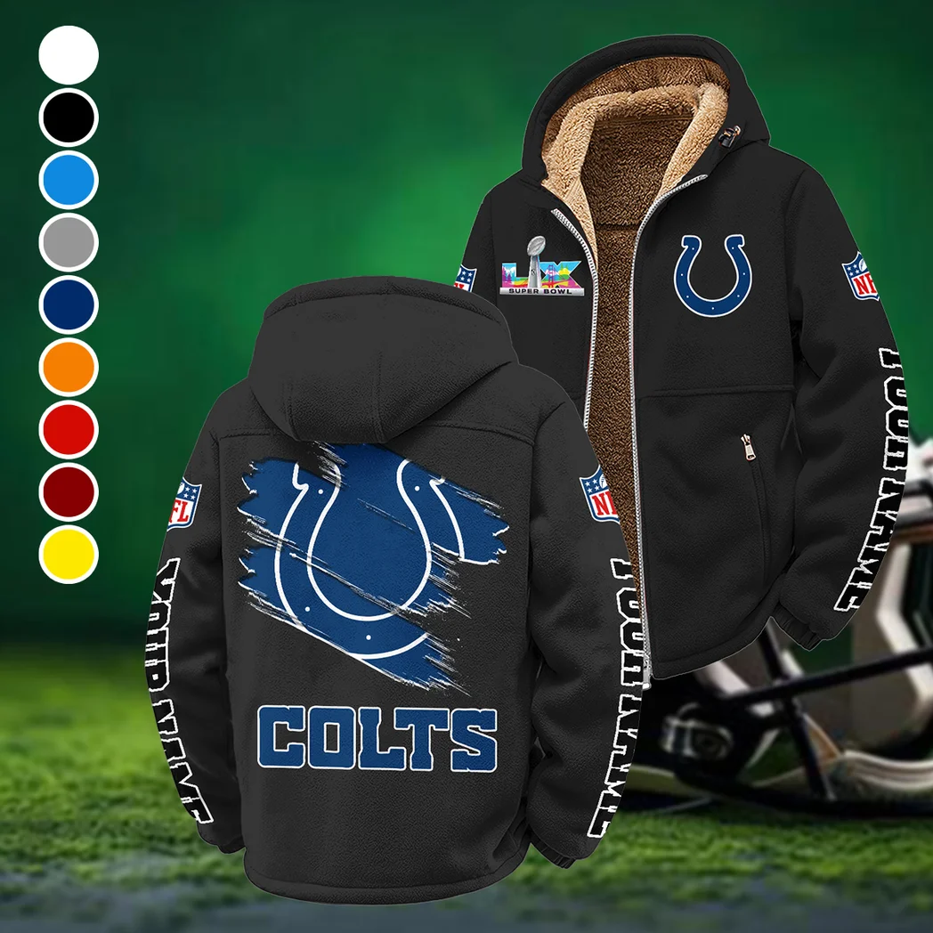 Blue Hooves Winter Fleece Jacket, Heavyweight Plush Fleece HVN1458IC - Black