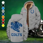 Blue Hooves Winter Fleece Jacket, Heavyweight Plush Fleece HVN1458IC - Grey