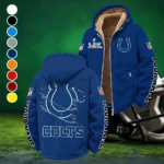 Blue Hooves Winter Fleece Jacket, Heavyweight Plush Fleece HVN1458IC - Navy