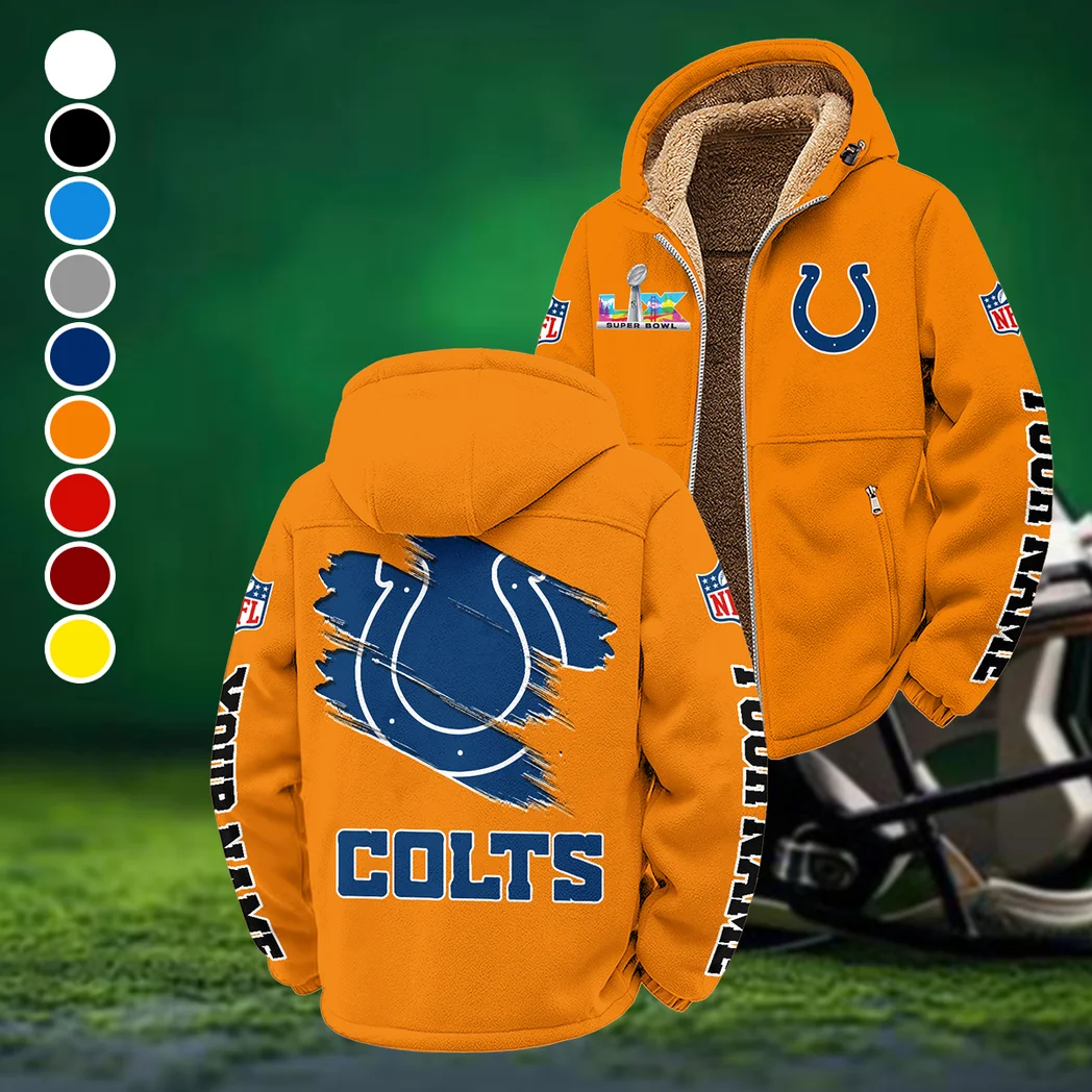 Blue Hooves Winter Fleece Jacket, Heavyweight Plush Fleece HVN1458IC - Orange
