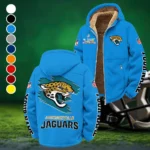 First Coast Squad Winter Fleece Jacket, High-Density Comfort Fleece HVN1458JJ - Cyan