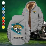 First Coast Squad Winter Fleece Jacket, High-Density Comfort Fleece HVN1458JJ - Grey