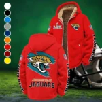 First Coast Squad Winter Fleece Jacket, High-Density Comfort Fleece HVN1458JJ - Red