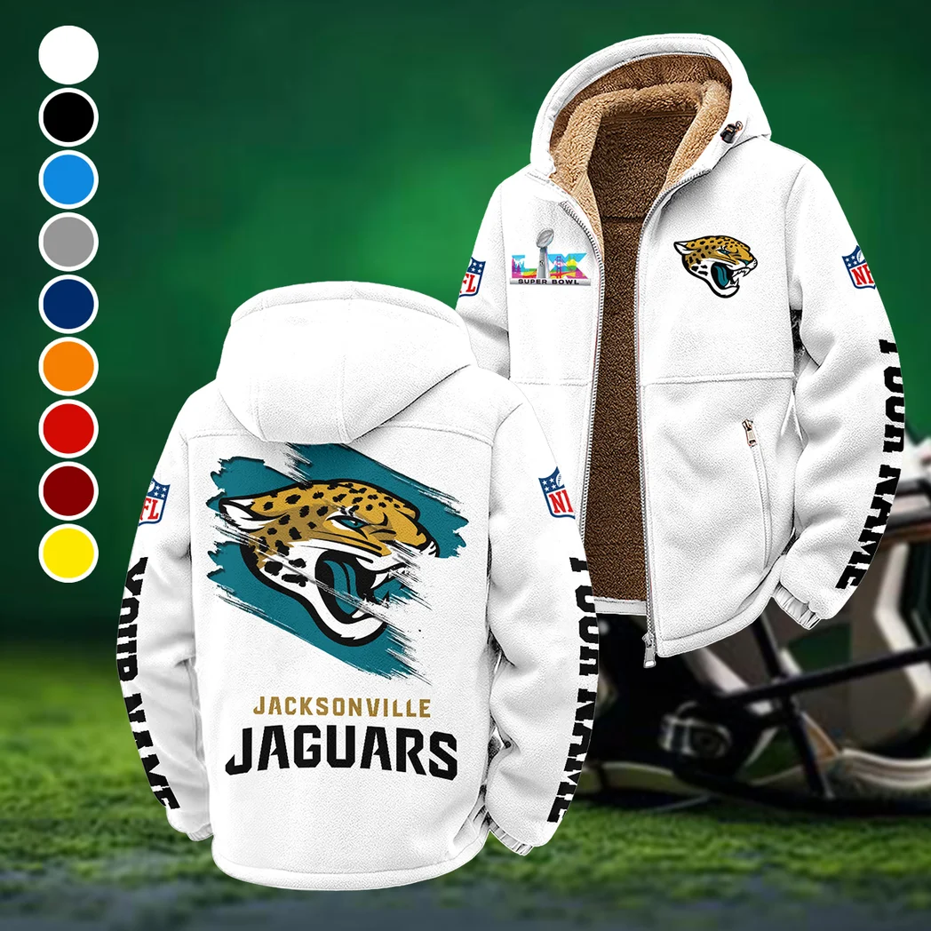 First Coast Squad Winter Fleece Jacket, High-Density Comfort Fleece HVN1458JJ - White