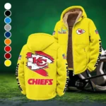 Fan Squad Winter Fleece Jacket, High-Performance Trail Jacket HVN1458KC - Yellow