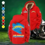Bolt Crew Winter Fleece Jacket, Luxe Microfleece Pullover HVN1458LC - Red