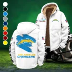 Bolt Crew Winter Fleece Jacket, Luxe Microfleece Pullover HVN1458LC - White