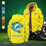 Midnight Saints Winter Fleece Jacket, Polar Climate Fleece HVN1458MD - Yellow