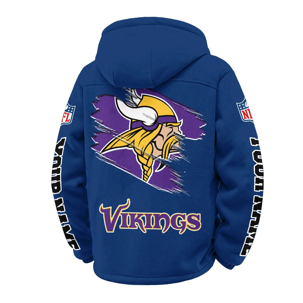 Midnight Giants Winter Fleece Jacket, Premium Fleece Barrier HVN1458MV - Navy - Image 3