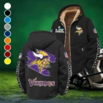 Midnight Giants Winter Fleece Jacket, Premium Fleece Barrier HVN1458MV - Black