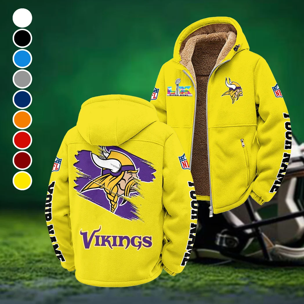 Midnight Giants Winter Fleece Jacket, Premium Fleece Barrier HVN1458MV - Yellow