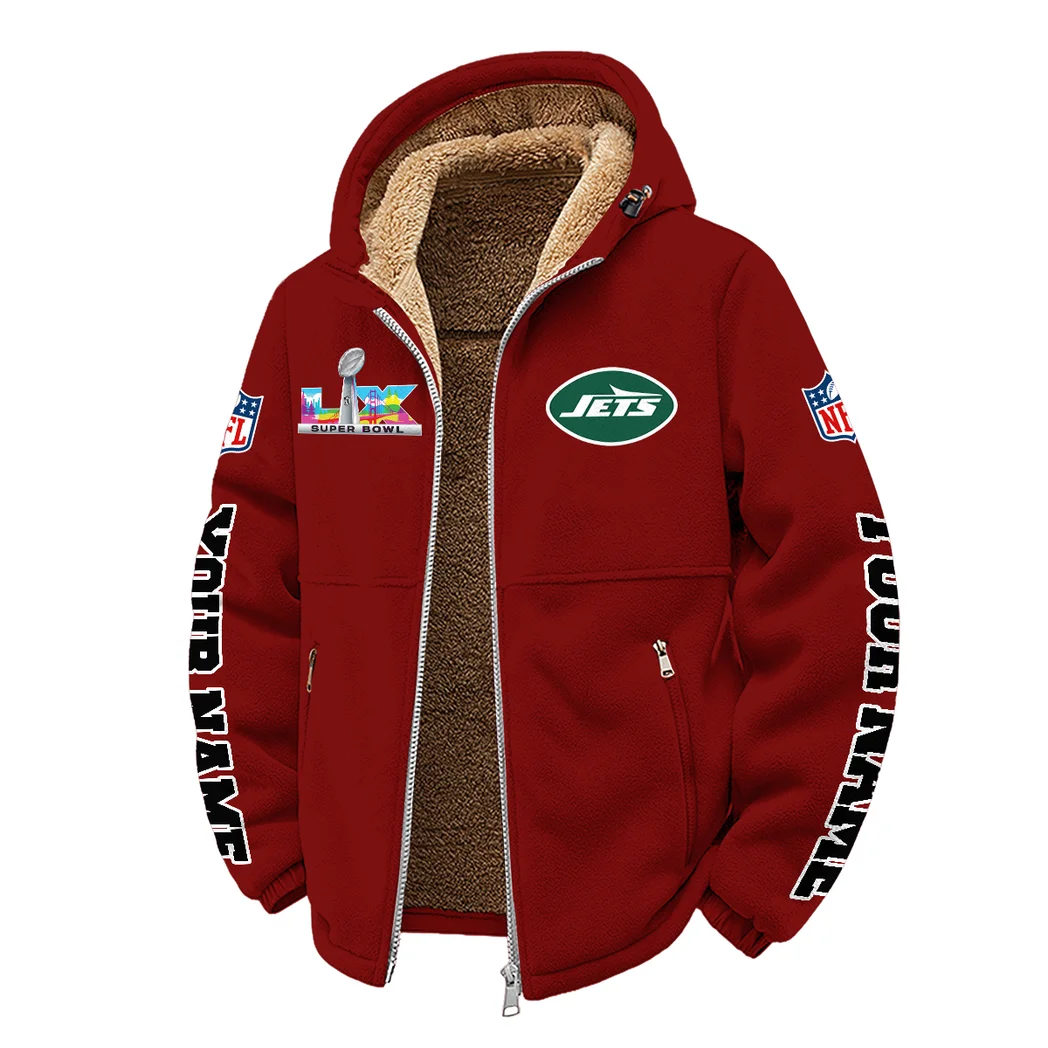 Big Apple Squad Winter Fleece Jacket, Ski & Snowboard Mid-Layer HVN1458NJ - Wine - Image 2