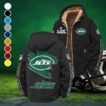 Big Apple Squad Winter Fleece Jacket, Ski & Snowboard Mid-Layer HVN1458NJ - Black