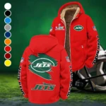 Big Apple Squad Winter Fleece Jacket, Ski & Snowboard Mid-Layer HVN1458NJ - Red