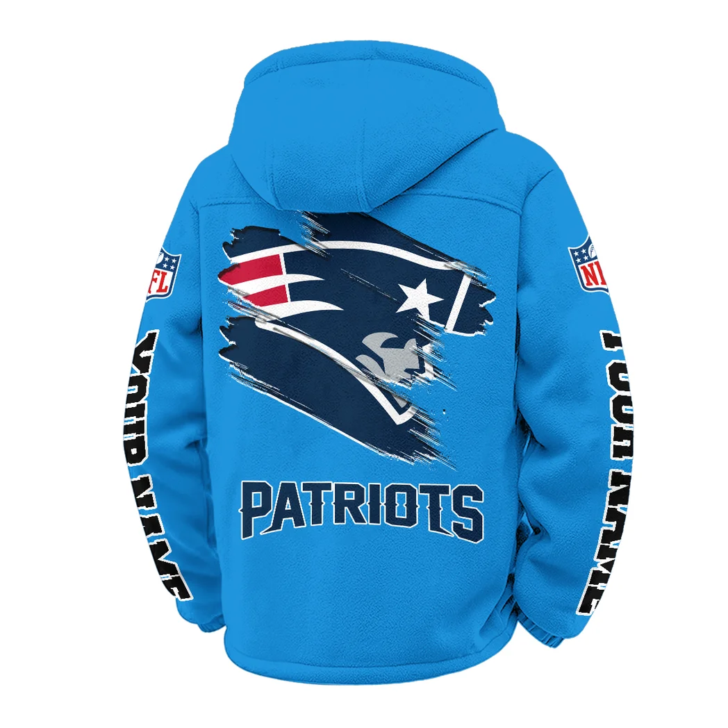 Patriot Crew Winter Fleece Jacket, Snow-Ready Active Fleece HVN1458NP - Cyan - Image 3