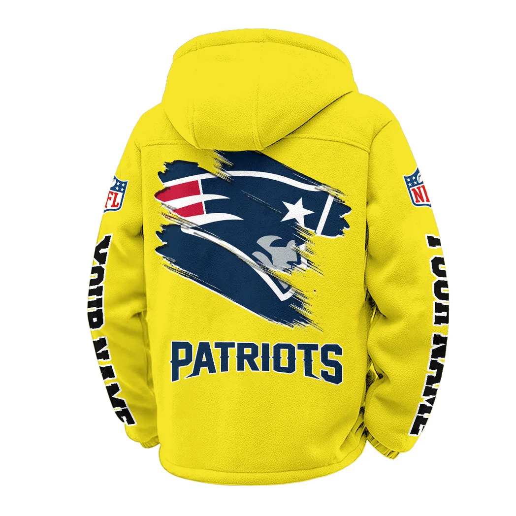 Patriot Crew Winter Fleece Jacket, Snow-Ready Active Fleece HVN1458NP - Yellow - Image 3