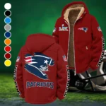 Patriot Crew Winter Fleece Jacket, Snow-Ready Active Fleece HVN1458NP - Wine