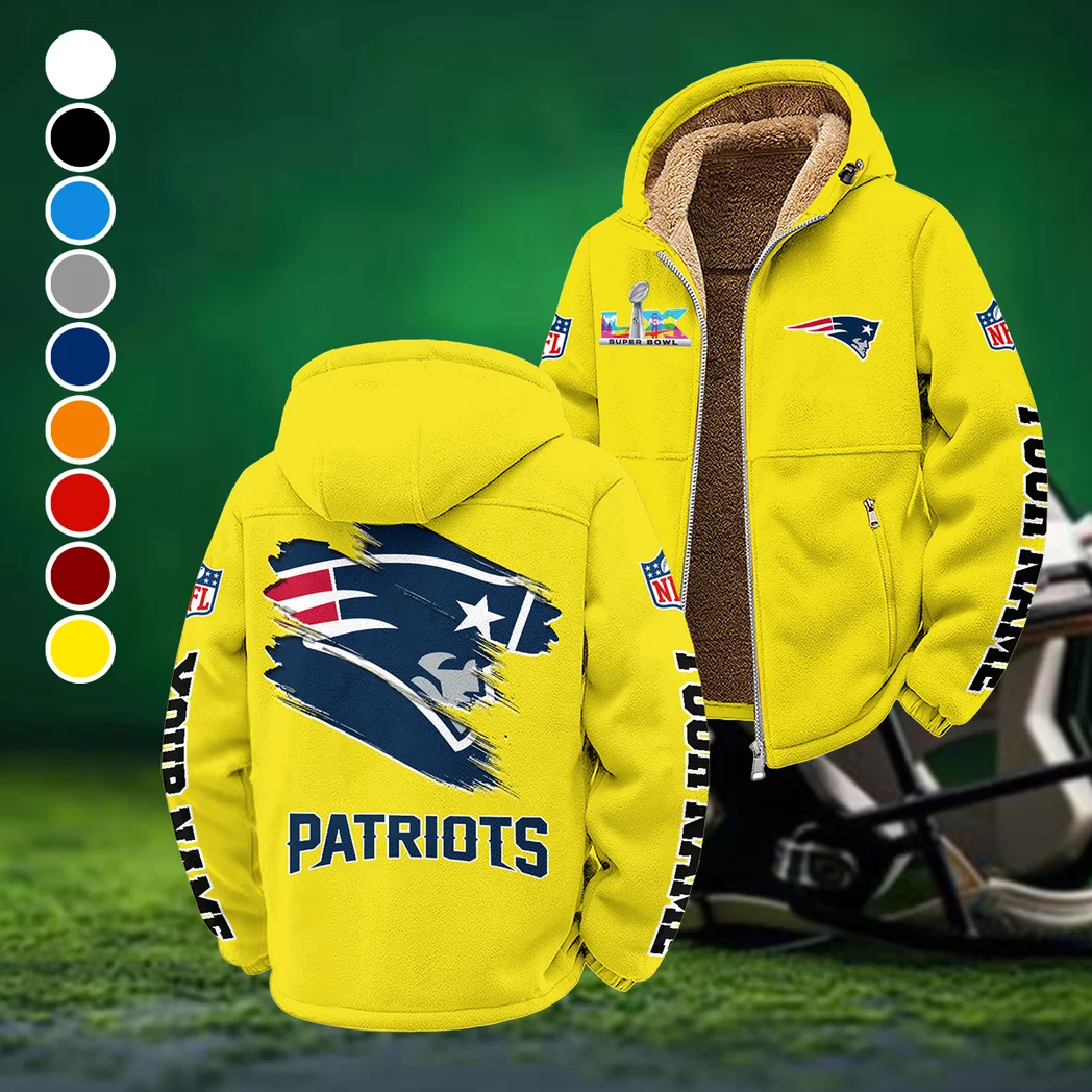 Patriot Crew Winter Fleece Jacket, Snow-Ready Active Fleece HVN1458NP - Yellow