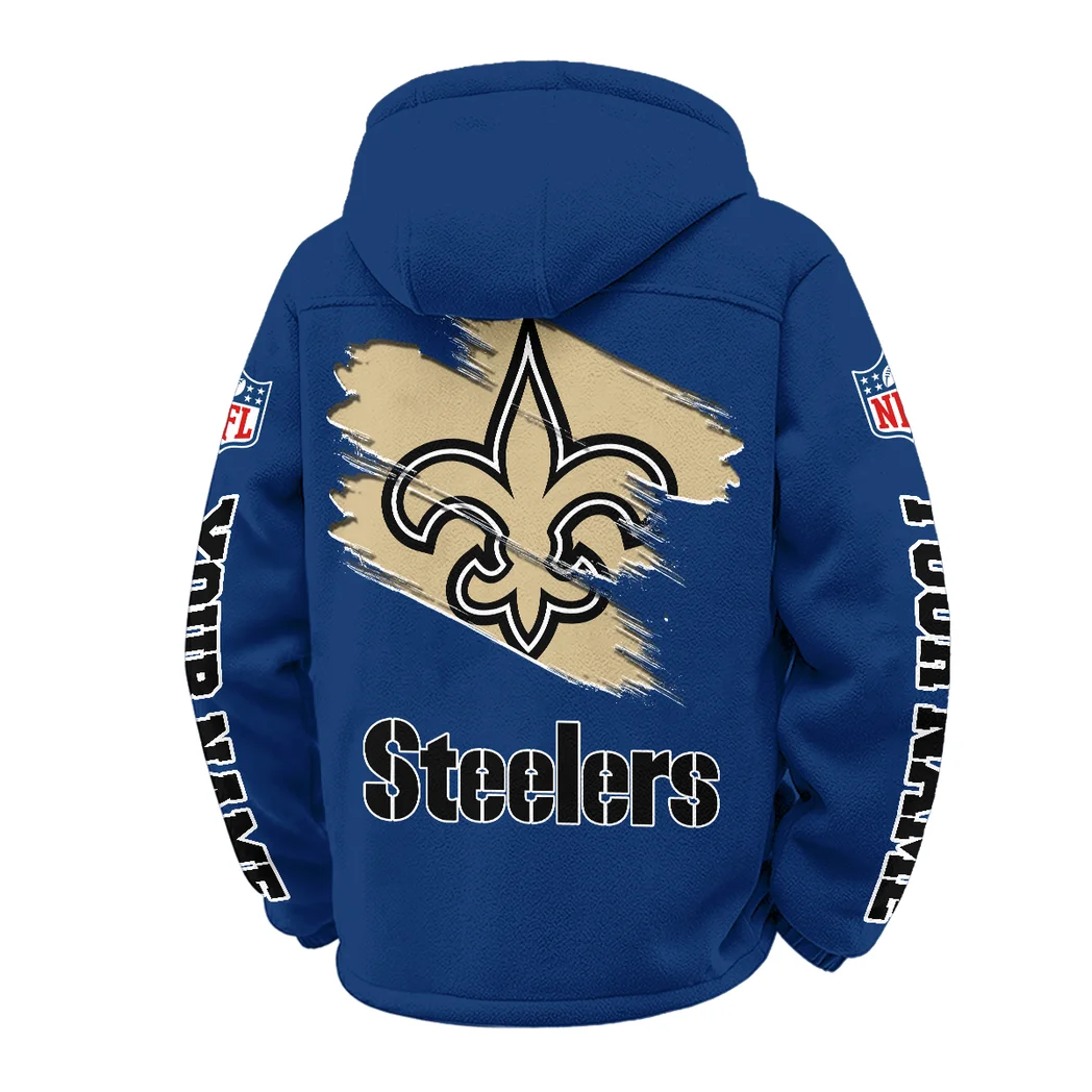Gold Halo Winter Fleece Jacket, Sub-Zero Fleece Jacket HVN1458NS - Navy - Image 3