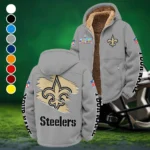 Gold Halo Winter Fleece Jacket, Sub-Zero Fleece Jacket HVN1458NS - Grey