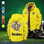 Gold Halo Winter Fleece Jacket, Sub-Zero Fleece Jacket HVN1458NS - Yellow