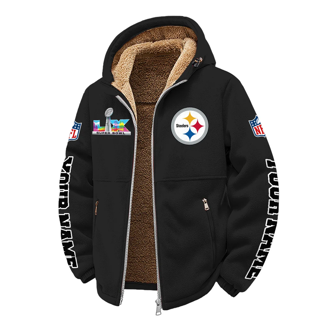 Black Pride Winter Fleece Jacket, Technical Mid-Layer Jacket HVN1458PS - Black - Image 2