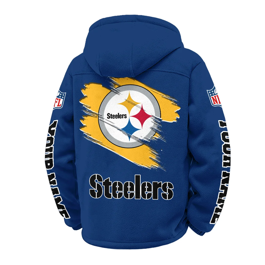 Black Pride Winter Fleece Jacket, Technical Mid-Layer Jacket HVN1458PS - Navy - Image 3