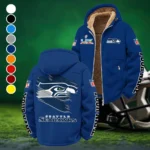 Blue Crew Winter Fleece Jacket, Thermal Winter Fleece HVN1458SS - Navy
