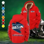 Blue Crew Winter Fleece Jacket, Thermal Winter Fleece HVN1458SS - Red