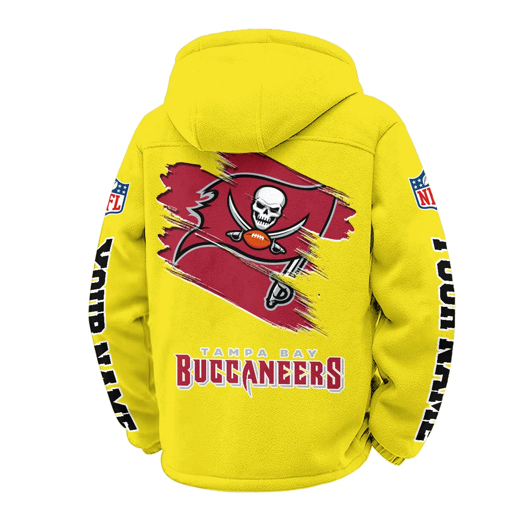 Pirate Squad Winter Fleece Jacket, Ultra-Soft Fleece Shell HVN1458TB - Yellow - Image 3