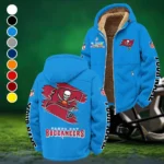 Pirate Squad Winter Fleece Jacket, Ultra-Soft Fleece Shell HVN1458TB - Cyan