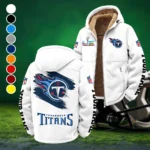 Fan Squad Winter Fleece Jacket, Warm Core Loft Fleece HVN1458TT - White