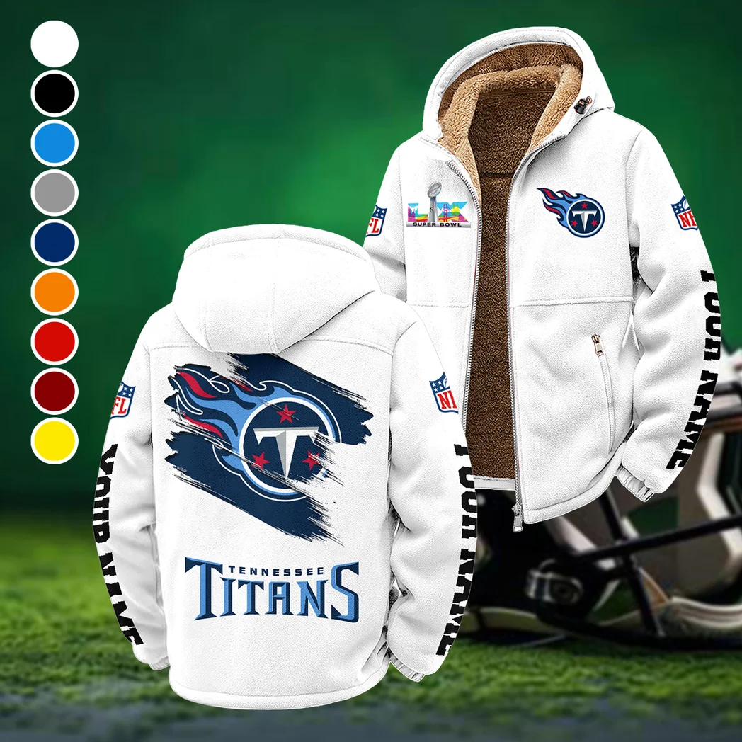 Fan Squad Winter Fleece Jacket, Warm Core Loft Fleece HVN1458TT - White