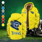 Fan Squad Winter Fleece Jacket, Warm Core Loft Fleece HVN1458TT - Yellow