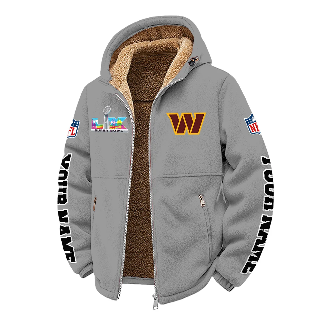 Pacific Coast Pride Winter Fleece Jacket, Winter Endurance Jacket HVN1458WC - Grey - Image 2