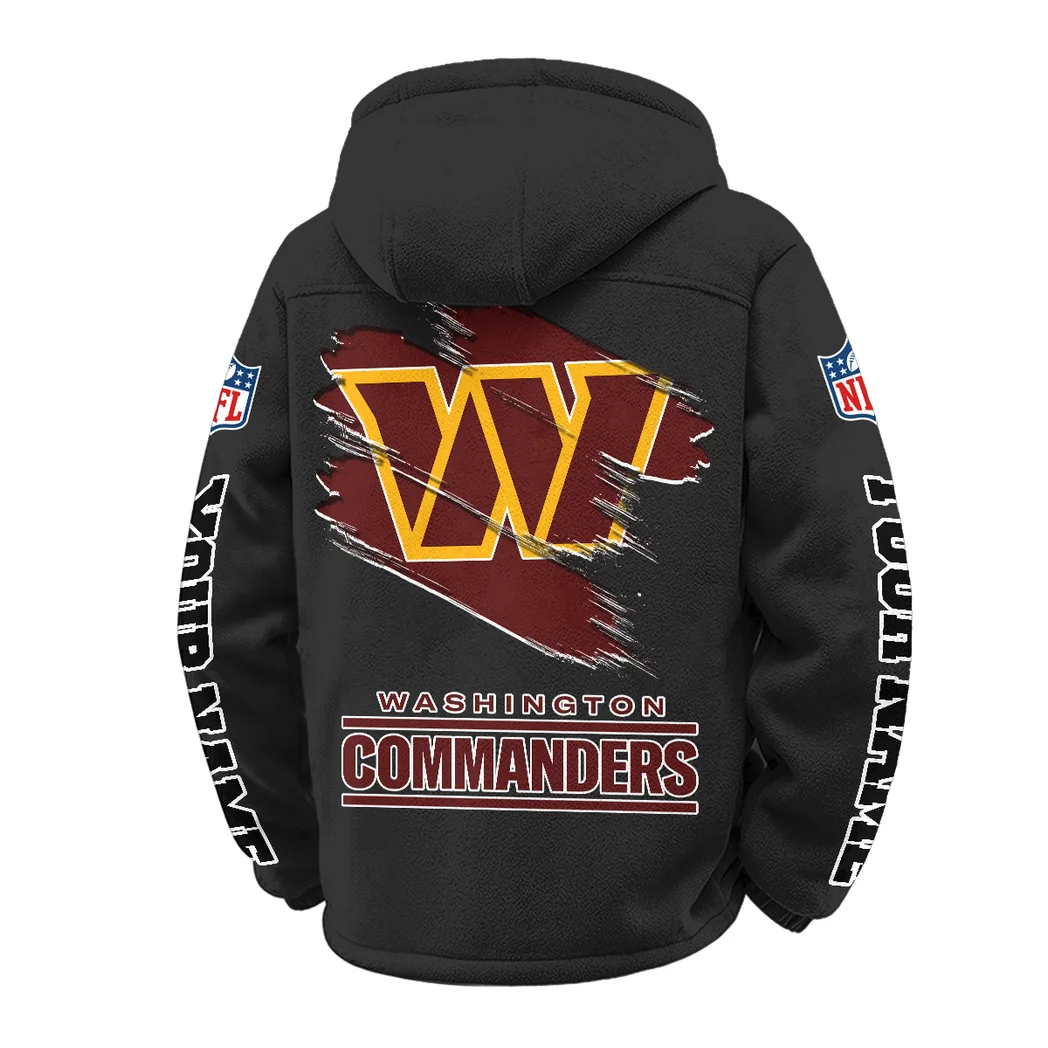 Pacific Coast Pride Winter Fleece Jacket, Winter Endurance Jacket HVN1458WC - Black - Image 3