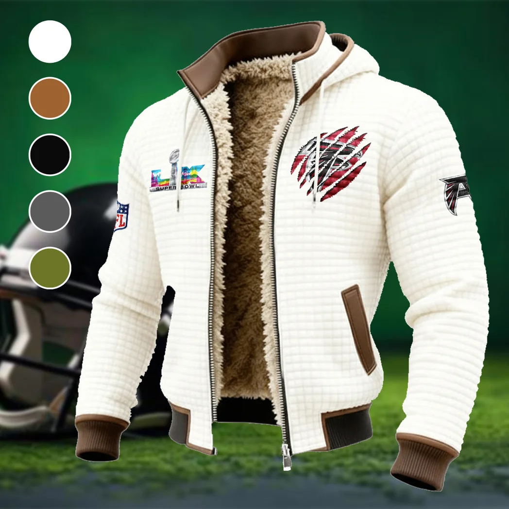 Football Sky Crew Fleece-Lined Hooded Jacket, Dynamic Training Hooded Shell HVN1459AF - White