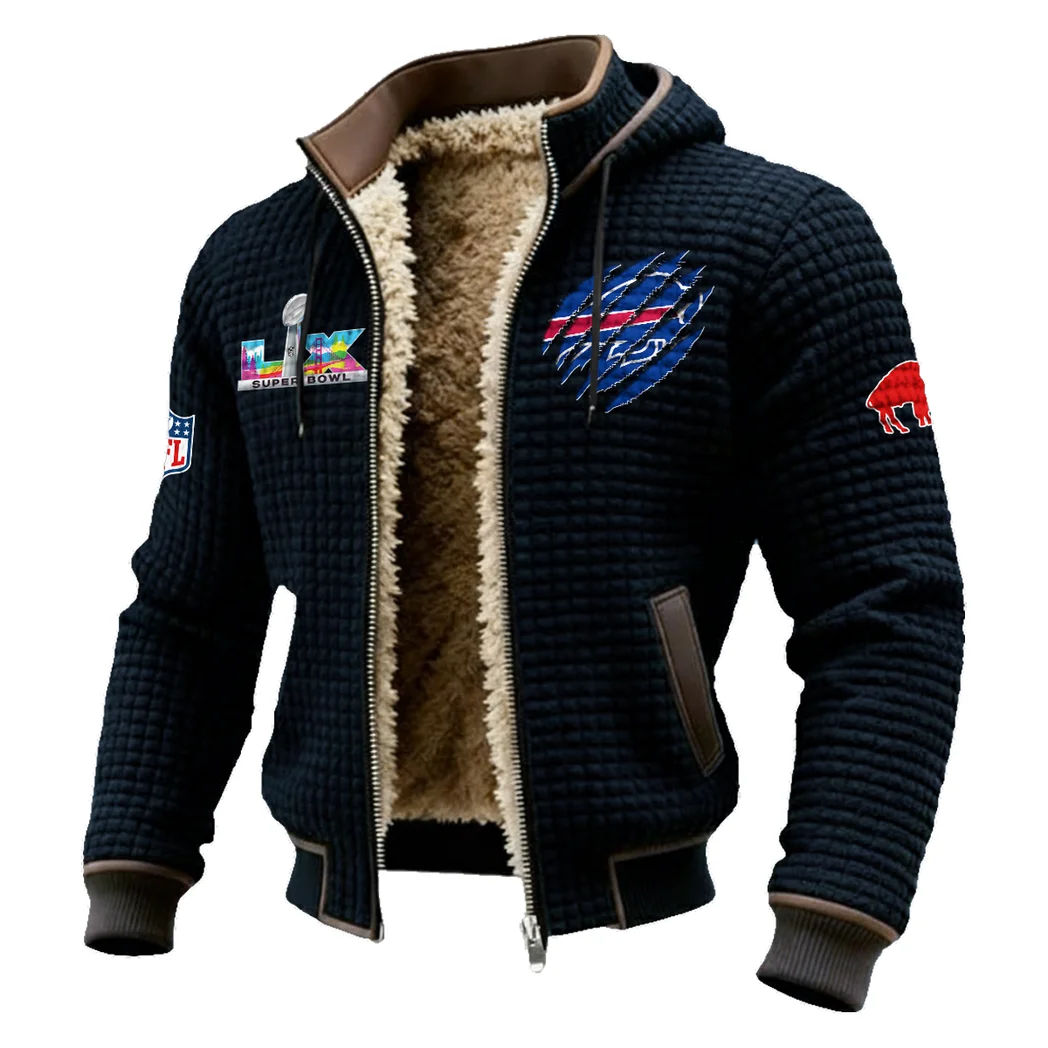 Charge Pride Fleece-Lined Hooded Jacket, High-Performance Trail Jacket HVN1459BB - Black - Image 2